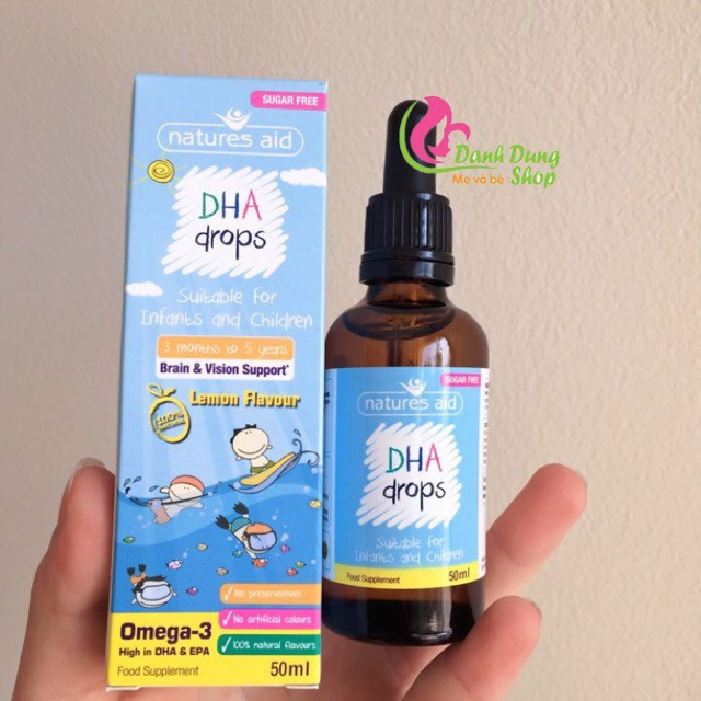 Vitamin Natures Aid DHA drops (50ml) của Anh Shopee Việt Nam
