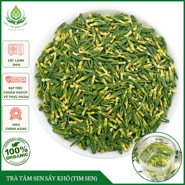 ✅ Trà Tâm Sen (Tim Sen) Sấy Khô Loại Đẹp Thượng Hạng Giúp Ngủ Ngon Thanh Nhiệt