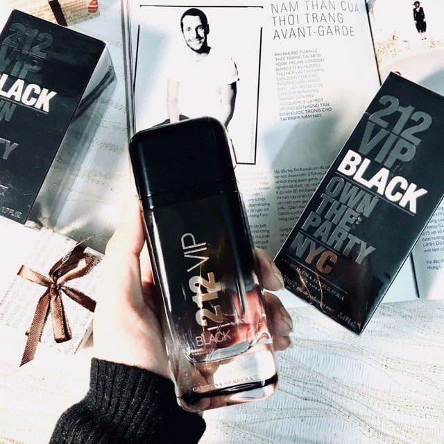 Nước Hoa Ca.ro.lina He.rre.ra 212 Vip Black