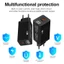 Ngôi Sao 65W Cho QC 3 0 PD USB C Loại C Sạc Nhanh Cho Điện Thoại Laptop Sạc Nhanh