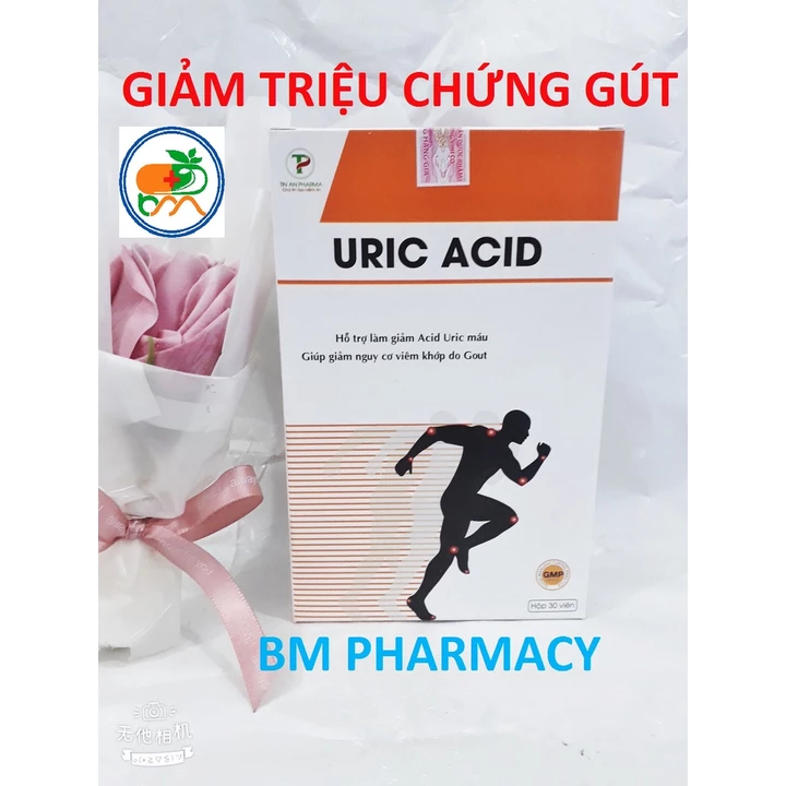 Viên Gút URIC ACID, giảm Acid Uric máu, giảm các triệu chứng Gút, Hạn chế và giảm nguy cơ viêm khớp do Gút