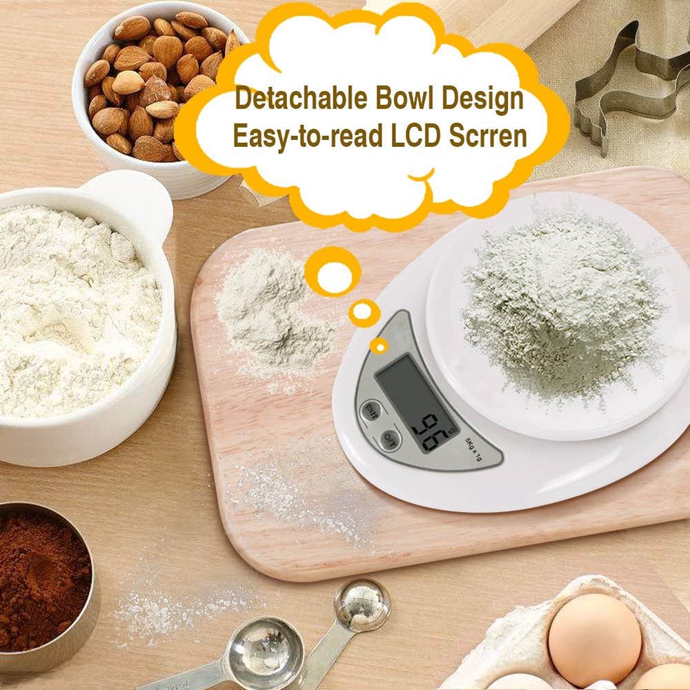 Ảnh Cân điện tử WALFOS màn hình kỹ thuật số LCD cho thực phẩm nhà bếp 4