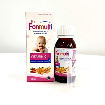 [Bổ sung Vitamin] Siro nâng cao sức để kháng, tăng cường hấp thu cho bé - Siro Fonmutli