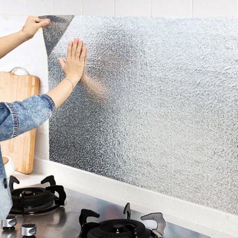 Giấy Bạc Gián Tường Nhà Bếp,Chống Thấm Dầu, Thấm Nước (hỏa tốc)