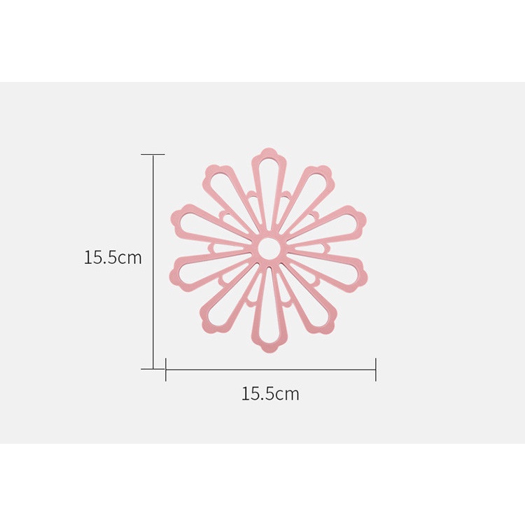 Miếng lót cách nhiệt silicone bàn ăn, nhà bếp