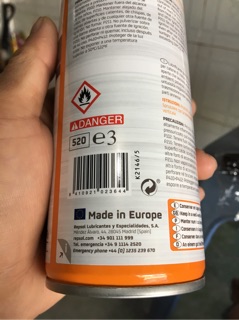 Xịt dưỡng sên, bôi trơn sên Repsol