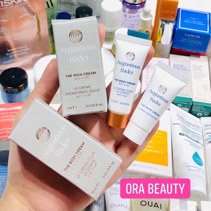 Set Kem dưỡng Augustinus Bader The Rich Cream with TFC8® Face