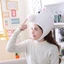 Woke Nhật Bản Ngọt Ngào Nữ Cô Gái Dễ Thương Sang Trọng Lợn Động Vật Mũ Ngộ nghĩnh 3D Mũi Thêu Cos