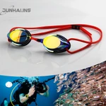 Kính bơi thi đấu chuyên nghiệp Junhai với lớp mạ chống sương mù và bảo vệ tia UV, phù hợp cho lặn và đua xe — ảnh 1