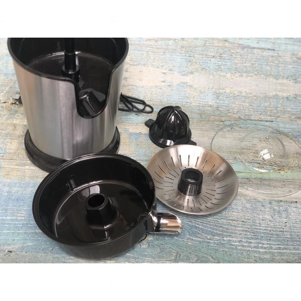 Máy Vắt Cam Bằng Thép Không Gỉ LocknLock Premium Citrus Juicer EJJ226BLK, Màu Đen, 85W - K-MALL
