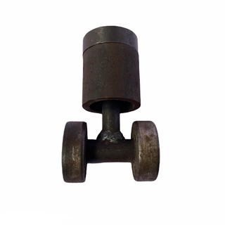 Bánh xe treo cửa xếp loại 2 bánh xoay siêu bền - Kim Khí Dung Anh