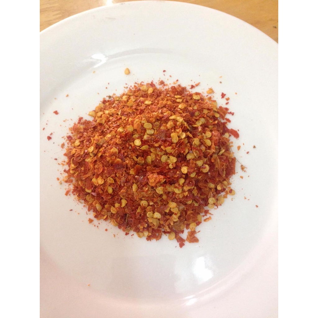 400g ỚT BỘT HUẾ hạt to (nguyên hạt) - nguyên chất, nhà làm