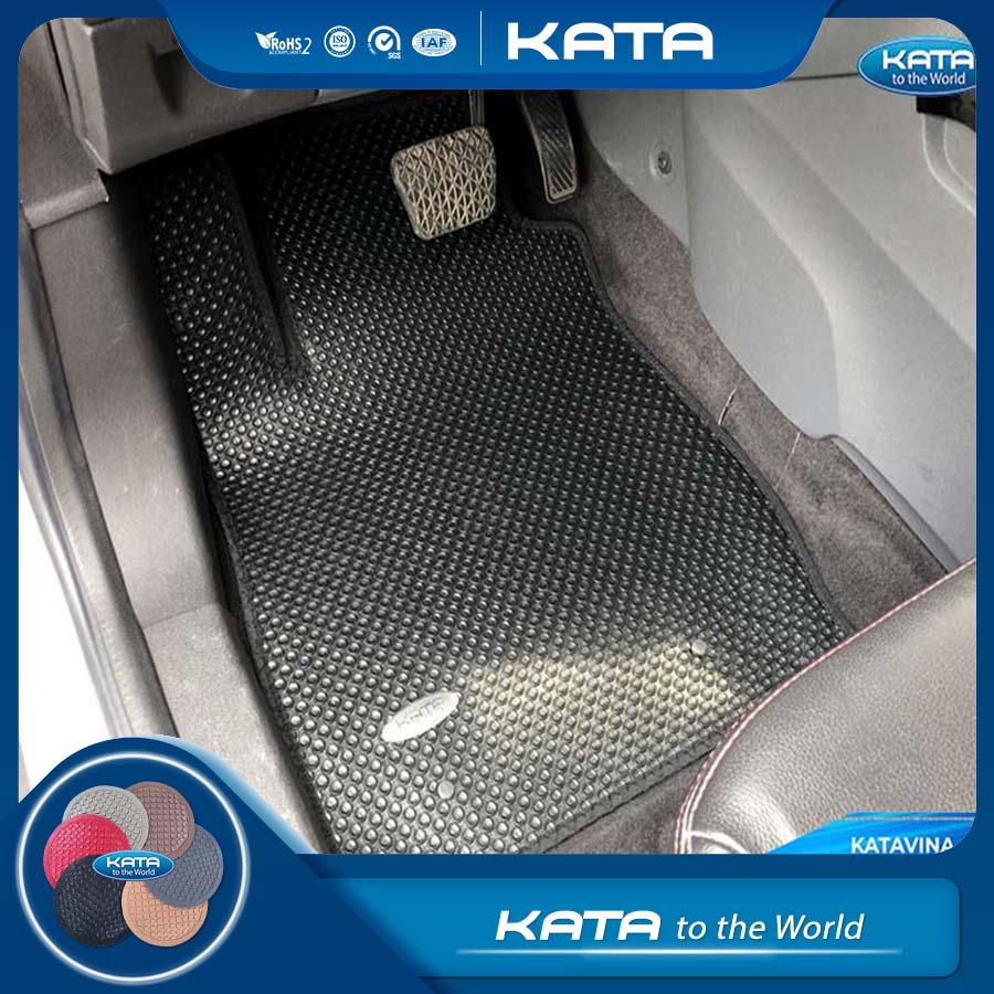 Thảm lót ô tô KATA cho xe Ford Ecosport (2012-2020) - Khít với sàn, Chống thấm, Không mùi, Không ẩm mốc