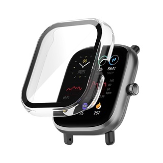 Ốp Bảo Vệ Mặt Đồng Hồ Thông Minh Huami Amazfit GTS 2 mini Bằng PC Cứng Kèm Kính Cường Lực