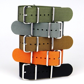 Mới Dây Đeo Đồng Hồ Bằng Nylon Co Giãn 20mm 22mm Dành Cho Quân Đội