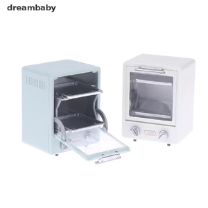 1: 12 Nhà Búp Bê Lò Nướng Dọc Lò Vi Sóng Nhà Bếp Nướng Món Ăn Mô Hình Trang Trí Búp Bê