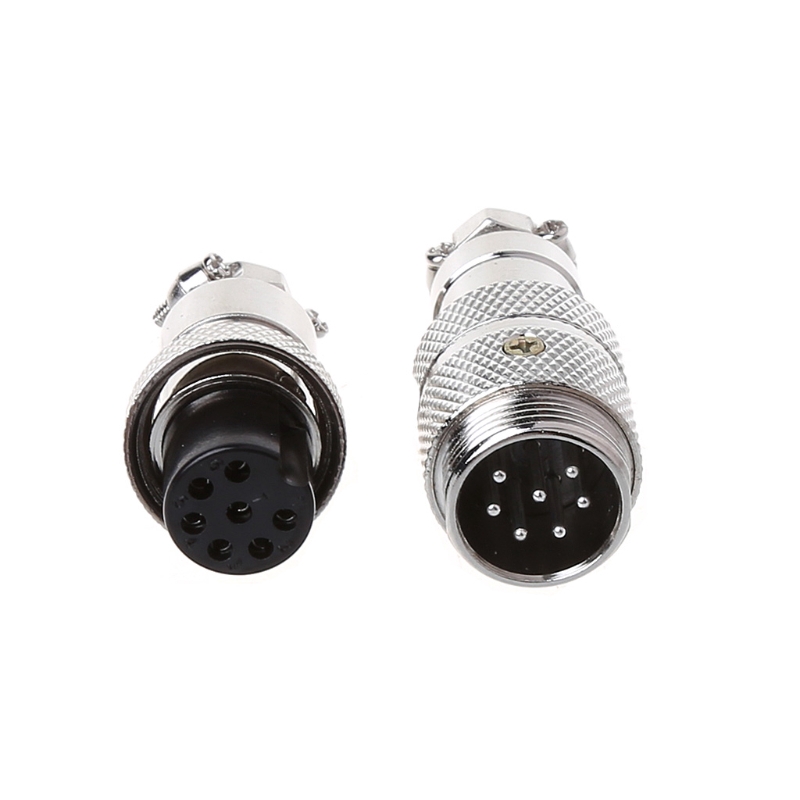 Bộ Phích Cắm Lỗ Cắm Nối GX16 Hàng Không 2/3/4/5/6/7/8 Chân