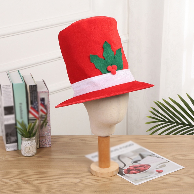 Sky retro giáng sinh ông già noel mũ nón dài cho đạo cụ chụp ảnh cho người lớn thanh thiếu niên trẻ em