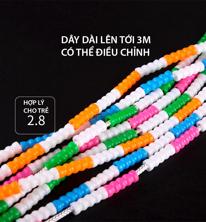 Mô tả Dây nhảy Beaded rope KAT chuỗi hạt Cleacco BORO SPORT - 2