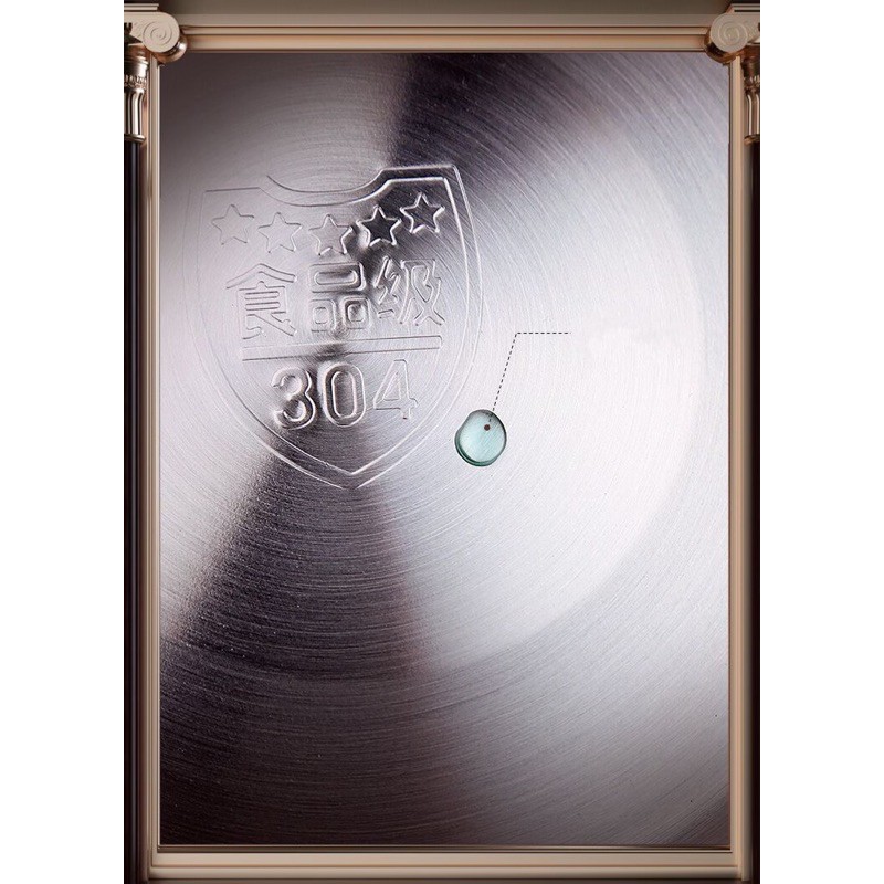 Bộ thau rổ inox 304 loại mờ Cao Cấp đa năng tiện lợi SSGP chậu rổ inox, thau trộn rửa rau, chậu rửa nhiều size -B11