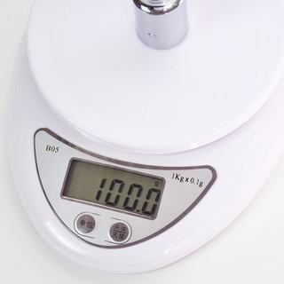 Cân Tiểu Ly Điện Tử Nhà Bếp Mini Định Lượng  5Kg Làm Bánh Độ Chính Xác Cao Tặng Kèm 2 Pin AAA