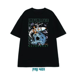 Áo thun INFINITEE Fni0401, Thun 100% Cotton - form rộng Unisex.