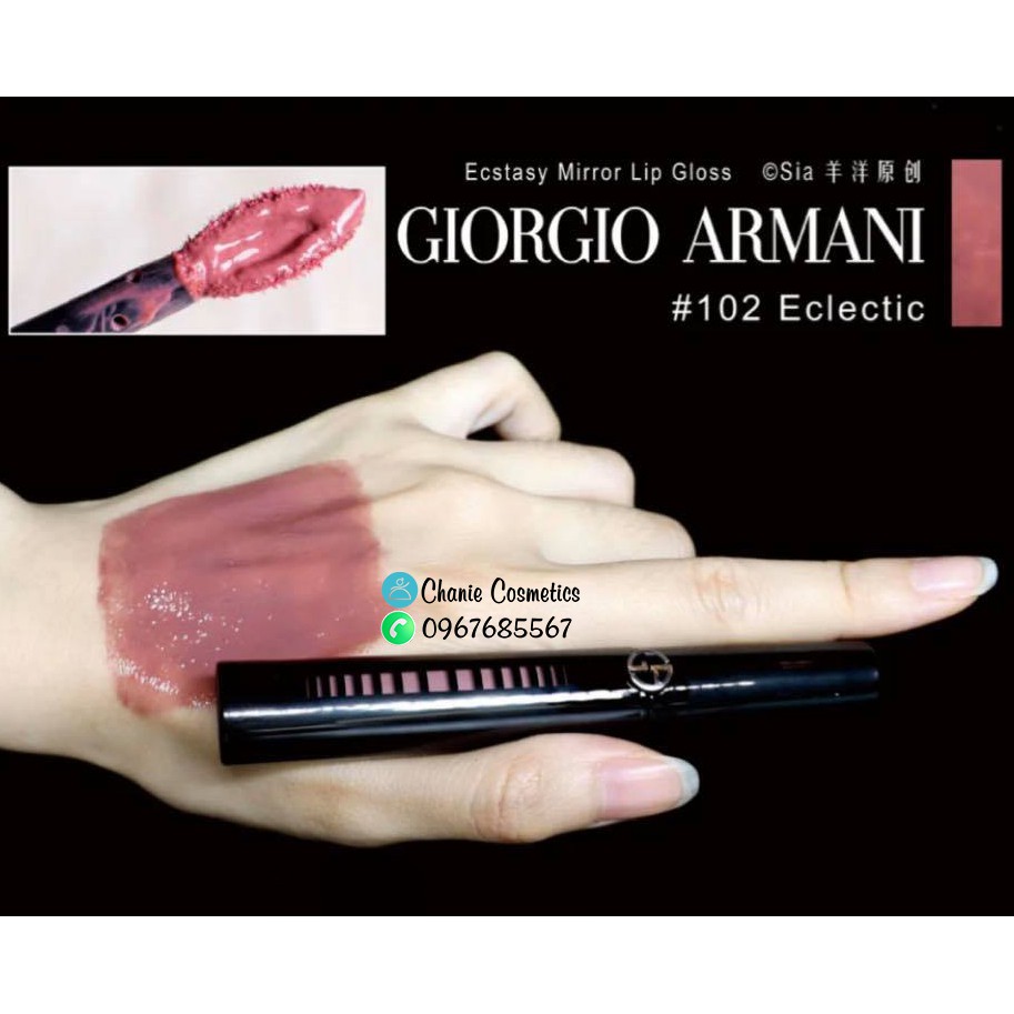 Son kem Giorgio Armani Ecstasy Mirror Lip Lacquer 2020 | Shopee Việt Nam