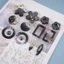 Unstop * Pha Lê Nhựa Dính Khuôn DIY Trang Sức Mặt Dây Chuyền Khuôn Handmade Đa Phong Cách Bông Tai Bông Tai Danglers Khuôn Silicon