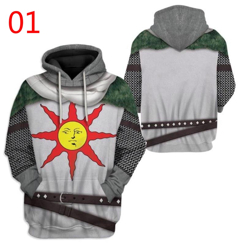 Áo Khoác Hoodie In Hình Game Dark Souls 3D Thời Trang