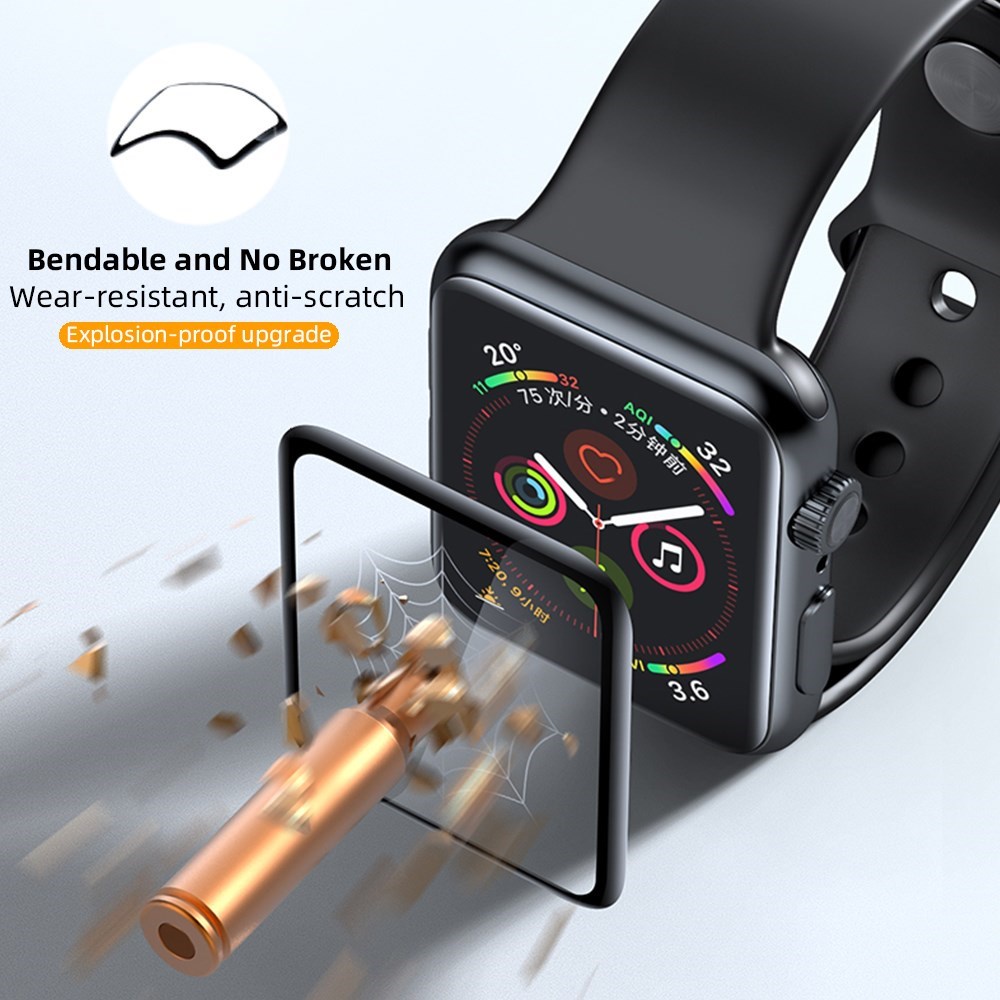 Bảo Vệ Màn Hình Cho Apple Watch 46MM SE Không Kính Bảo Vệ Series 11 10 9 8 7 6 SE 5 4 3 2 1 I-watch Ultra 3 2 49MM SE3 40MM 41MM 42MM 45MM Phim Mềm