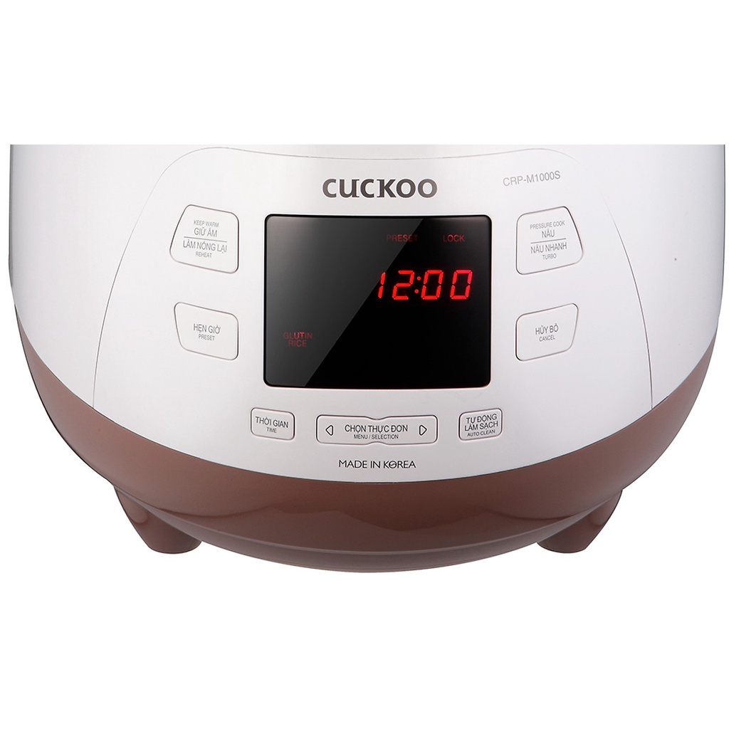 Ảnh Nồi Cơm Điện CUCKOO 1,8 lít CRP-M1000S - Hàng chính hãng - Chất lượng Hàn Quốc 4