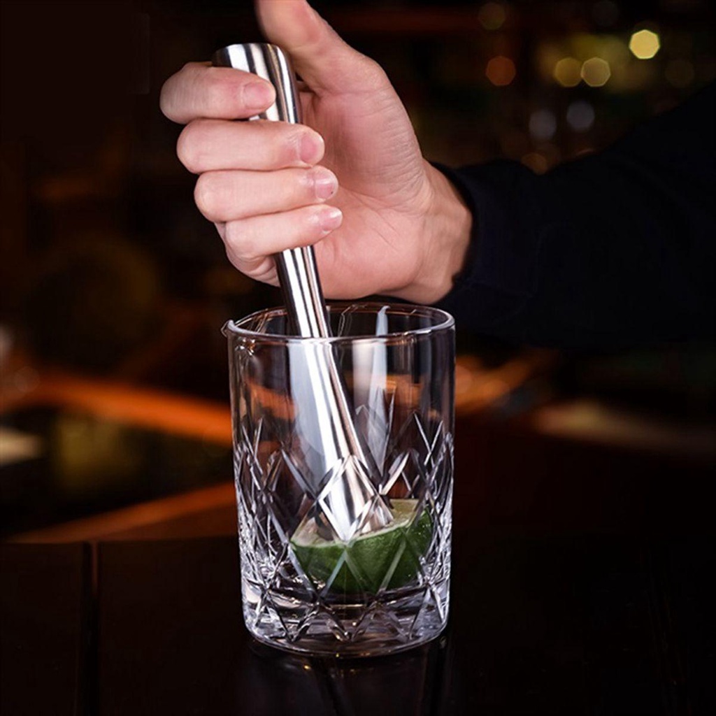 Máy nghiền đá JSJING DIY Bar Masher Rod Hammer Máy trộn Cocktail bằng thép không gỉ