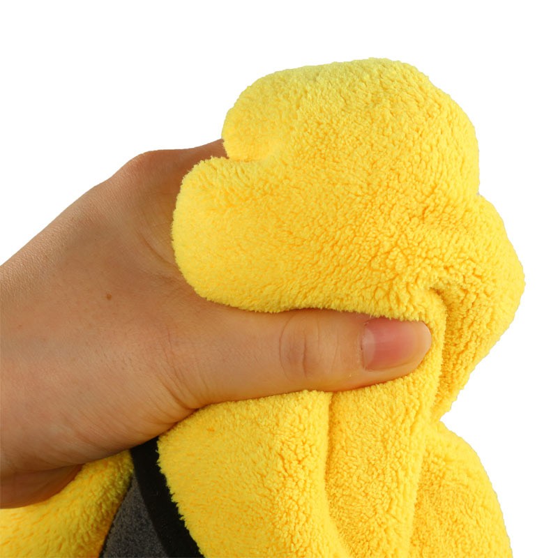 Ảnh Khăn Lau Xe Hơi Ô Tô Microfiber Cao Cấp Mifan - Mật độ 600 gsm  - Siêu Thấm, Không rụng lông, Không phai màu 2