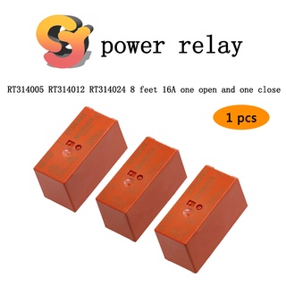 [Hàng Sẵn Sàng Cung Cấp] 1 Cái Rơ Le Nguồn RT314005 Rt314012 Rt314024  Rơ Le 8-pin 16A One Open One Off Chất Lượng Cao