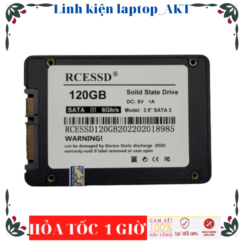 Ổ cứng SSD RCESSD RCE 120GB, 240GB, 512GB SMV Sata III, Ổ cứng INTEL ...
