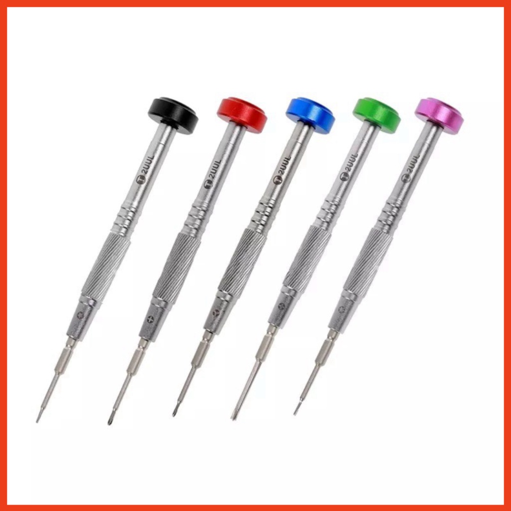 Bộ tô vít 2UUL dùng tháo lắp ốc điện thoại, máy tính bảng. Bộ gồm 5 chiếc