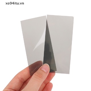 XOITU 2 Cái 87 * 41mm LCD Bộ lọc tuyến tính Tấm phim phân cực bóng Phân cực cho màn hình LCD & Tác phẩm nghệ thuật Bảng điều khiển hiển thị phim VN