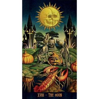 Bộ Bài Jack-O'-Lantern Tarot (Jack O' Lantern Tarot) (Mystic House Tarot Shop) - Bài Gốc Authentic Chính Hãng 100%