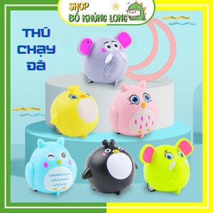 Đồ Chơi Thú Chạy Đà Siêu Dễ Thương Chất Liệu Nhựa ABS Cao Cấp Cho Bé Đồ Chơi Xe Chạy Đà Mini Hình Thú - BỐ KHỦNG LONG