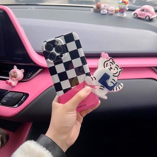 Ốp lưng màu hồng Pink Tiger - Tặng Kèm Postick