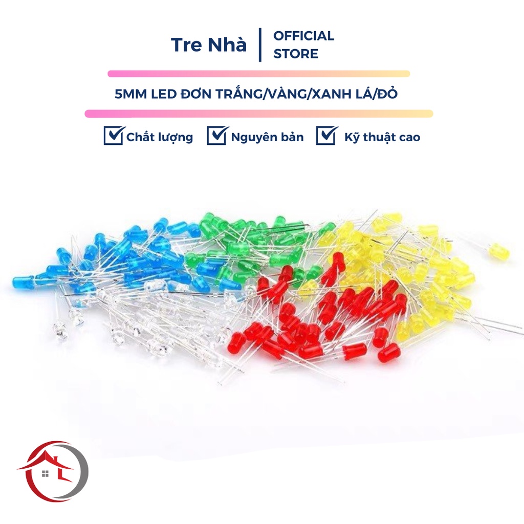 Led đơn siêu sáng gói 100 bóng màu tùy chọn | Shopee Việt Nam