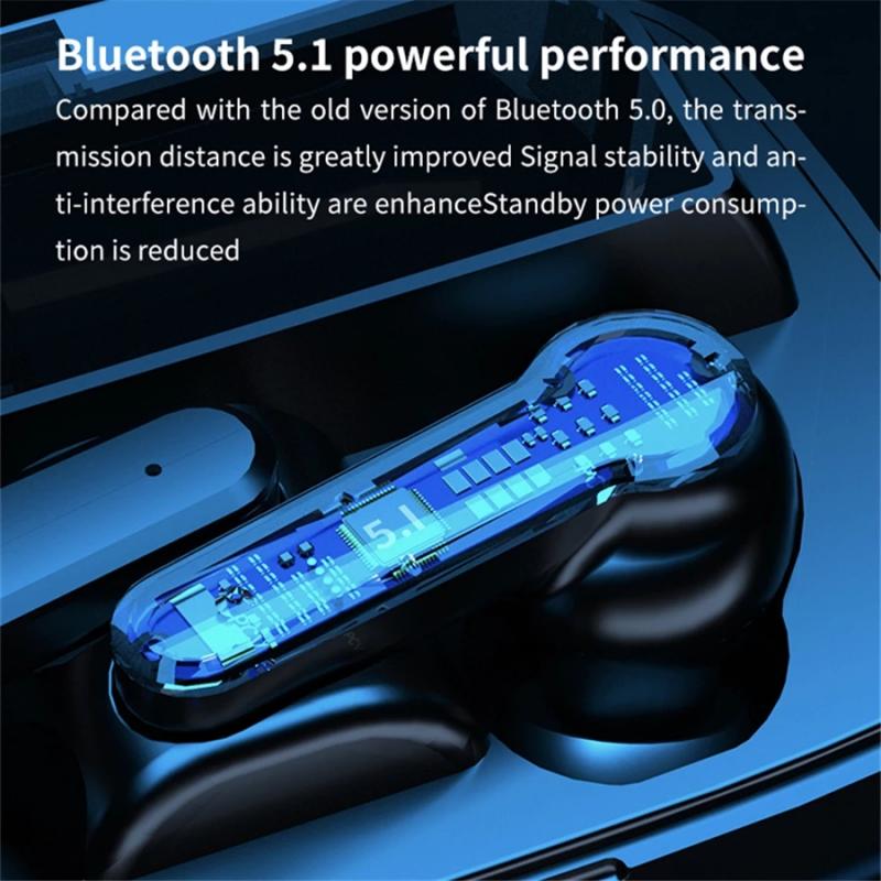 Ảnh Tai Nghe Vitog Bluetooth V5.1 Với Micrô Điều Khiển Cảm Ứng TWS 4