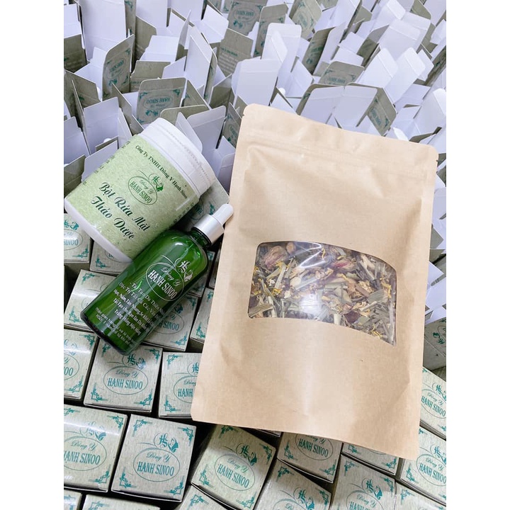 Gói to 500g - Thảo dược xông mặt thải độc da, chống lão hóa, giúp da trắng sáng - Thảo dược xông mặt nguyên chất organic