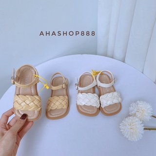 Lùi 1 sz Dép Sandal Quai Ngang Tết Đế Siêu Mềm Hàng Quảng Châu Chính Hãng Cho Bé Gái 1-3 Tuổi K136
