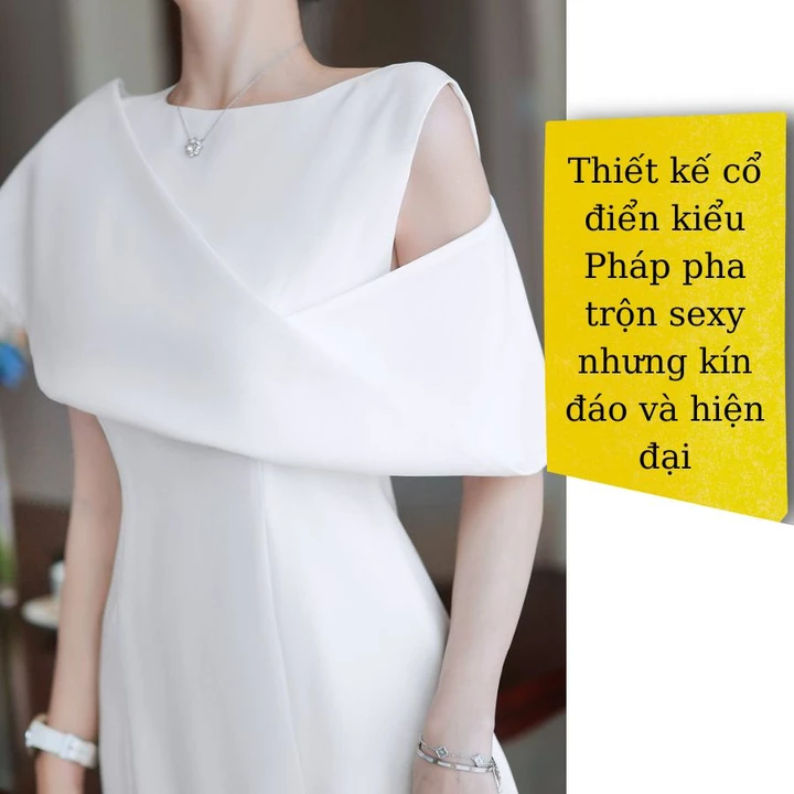 Đầm công sở thiết kế đầm công sở cao cấp váy trắng tiểu thư N149 tại xưởng chuyên sỉ váy đầm đạt tiêu chuẩn xuất khẩu