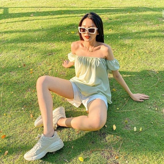 Kính mát nữ hottrend mắt mèo chống tia UV phong cách Hàn Quốc cute đẹp giá rẻ HANASO 037