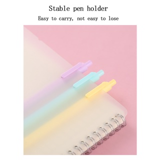 Bút bi mực gel ngòi 0.5mm màu sắc kẹo ngọt dễ thương