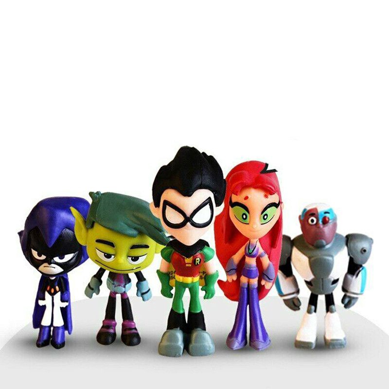 Mô hình đồ chơi nhân vật hoạt hình Teen Titans Go