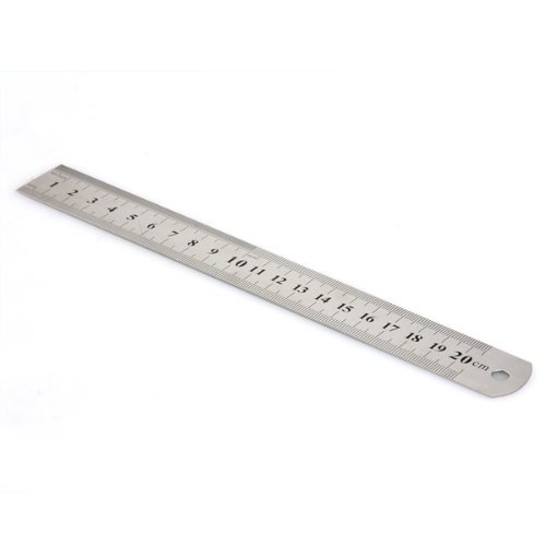 Dụng cụ gia công quy tắc thước bằng thép không gỉ cổ điển 20CM