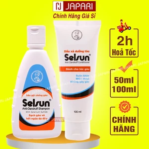 Bộ Dầu Gội Xả Selsun Chống Gàu - Dầu Gội Đầu Giảm Gàu và Dầu Xả Tóc Đủ Mẫu Chính Hãng - Japari
